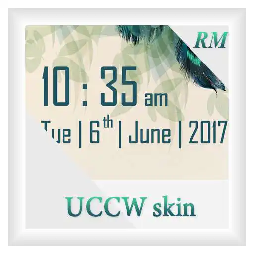 Play Feather Clock [UCCW skin] APK